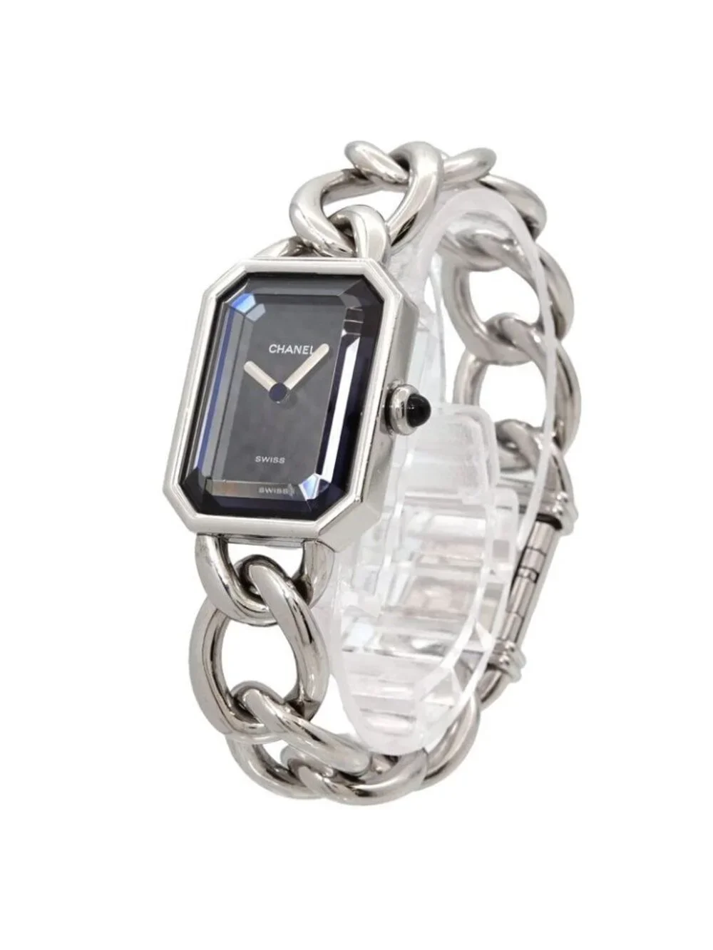 Chanel Premiere M Vintage Watch Black Quartz - Picture 2 of 6